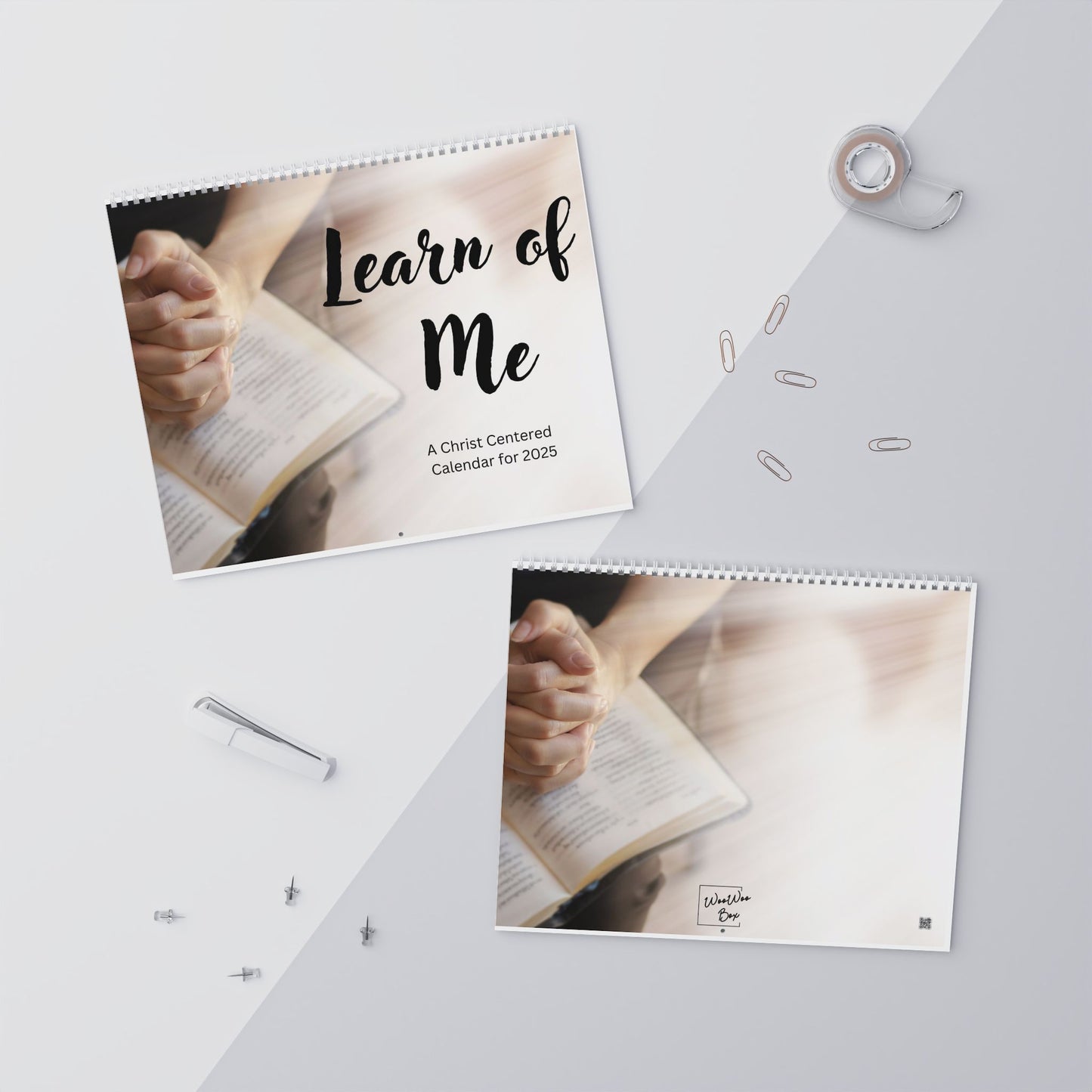 Learn of Me Wall Calendar 2025