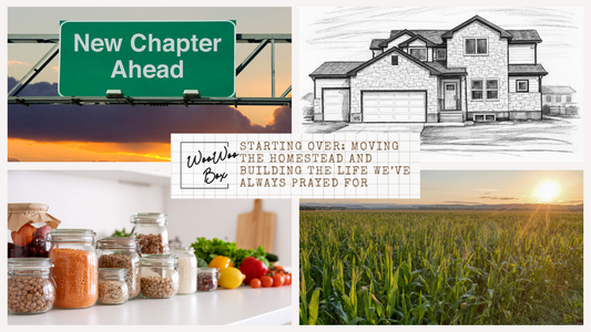 Starting Over: Moving the Homestead and Building the Life We’ve Always Prayed For