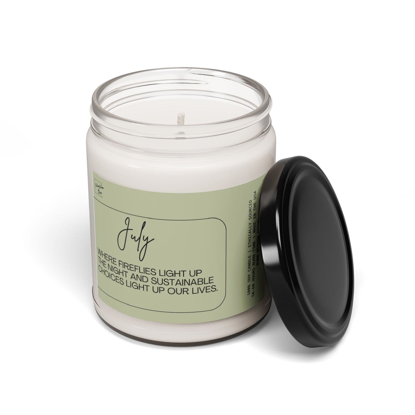 July Scented Soy Candle, 9oz